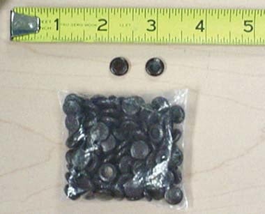 200 Sets (800 pcs) 3/8'' Black Line 16 Segma Snap #Z5352CK - Image 3