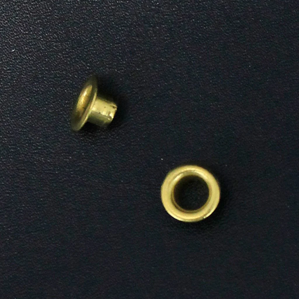 1000 pcs 4mm (1/8") Gold Eyelets #ZE7736BR - Image 3