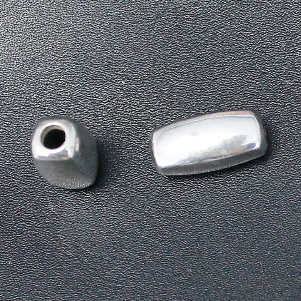 200 pcs 5/8'' Long Silver Box Beads #ZB0000BOXS - Image 3