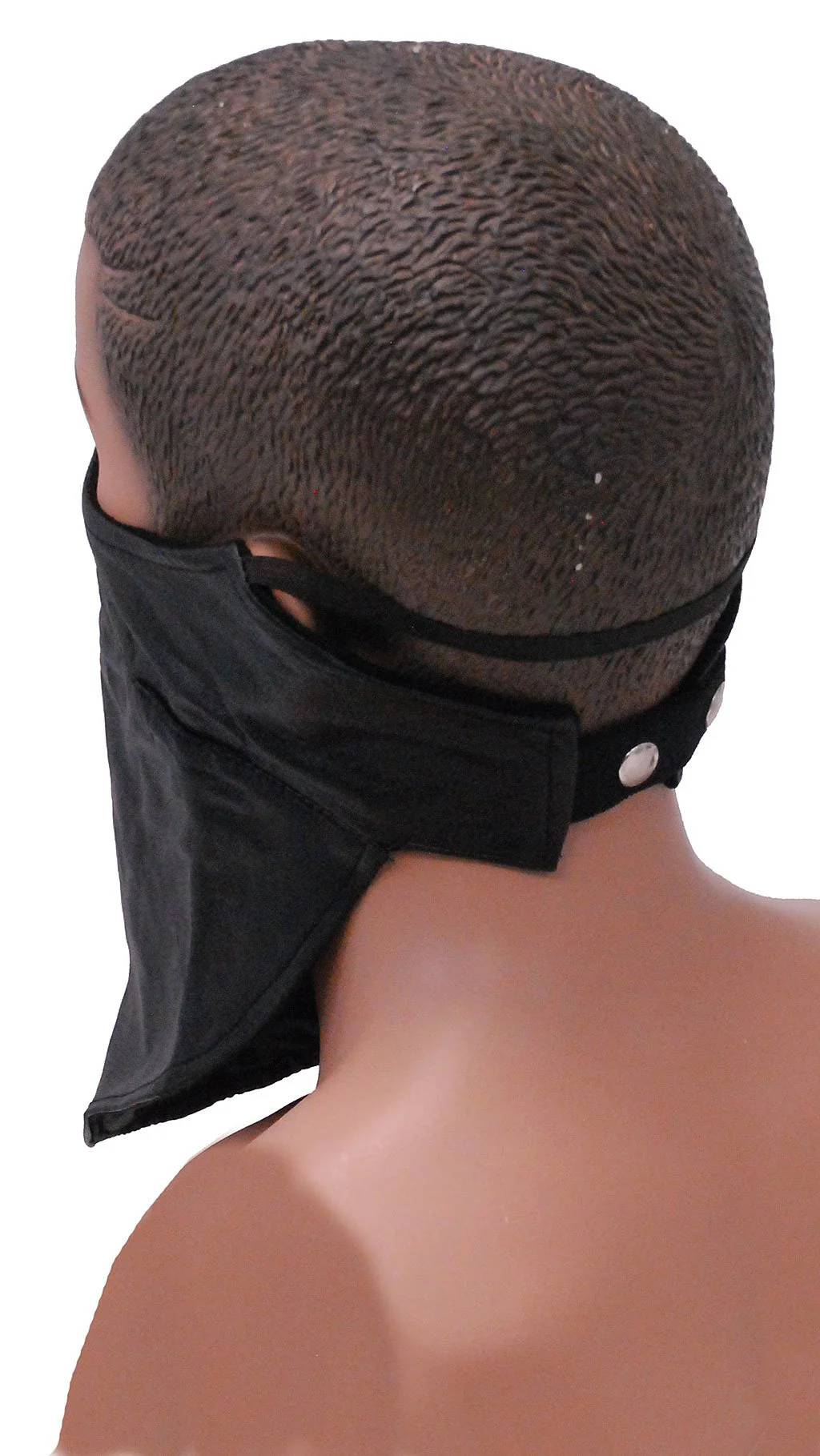 Long Leather Face Scarf #A163SCARF - Image 3