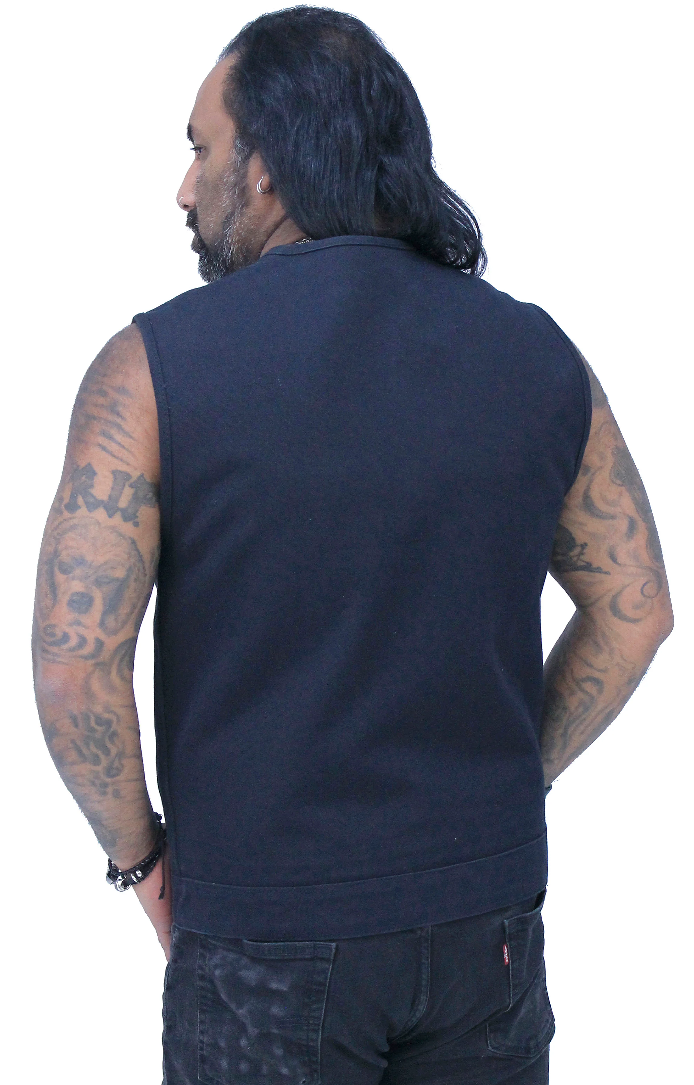 Men's 20oz Heavy Canvas Club Vest w/Easy Access Pocket #VMC6370ZK - Image 7