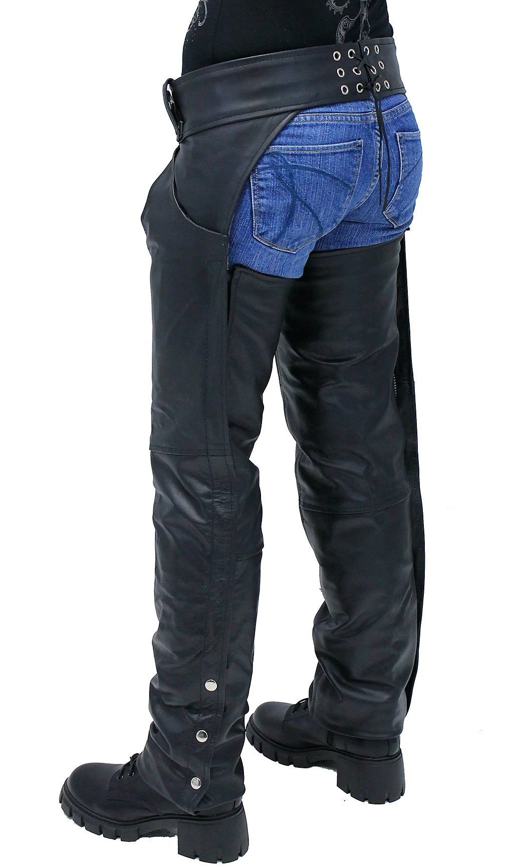 Pocket Chaps w/Stretch Thigh & Zip Out Lining #C462PZK - Image 3
