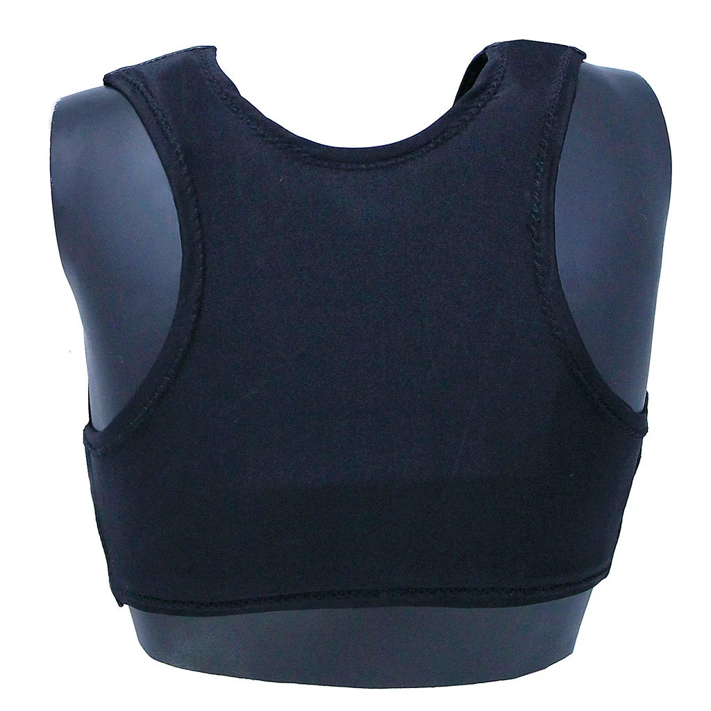 Sport Back Lambskin Leather Top with Zipper #VL3028SPORT (M-2X) - Image 3