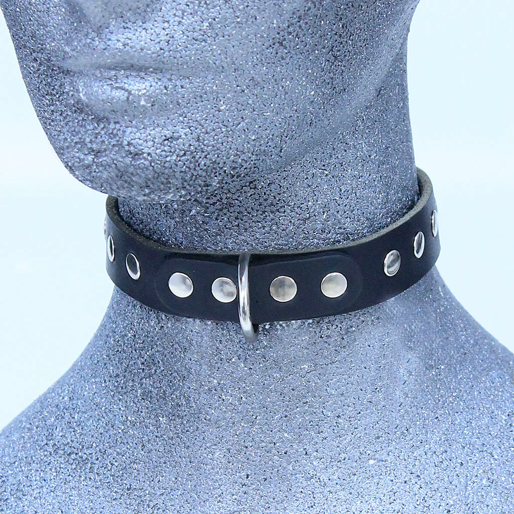 Studded Leather Dog Collar #DC24010RK - Image 4